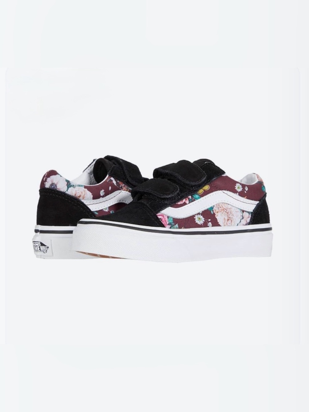 Vans Old Skool Floral Velcro Sneakers